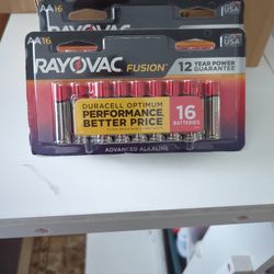 Batteries AA New $12 or 2 for $20