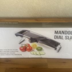 Mandoline dial slicer