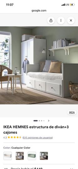 Daybed con 3 cajones