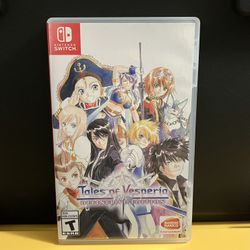Tales Of Vesperia Definitive Edition for Nintendo Switch video game console system COMPLETE with Case
