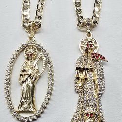 Santa Muerte Necklace