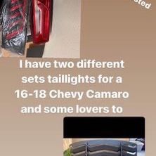 16-19 Chevy Camaro Taillights