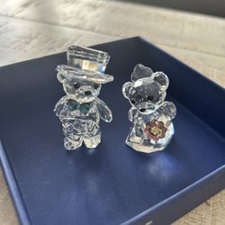 Swarovski Crystal Bride & Groom Bears