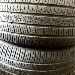 275-45-20 Pirelli Tires 2x RFT 75% 