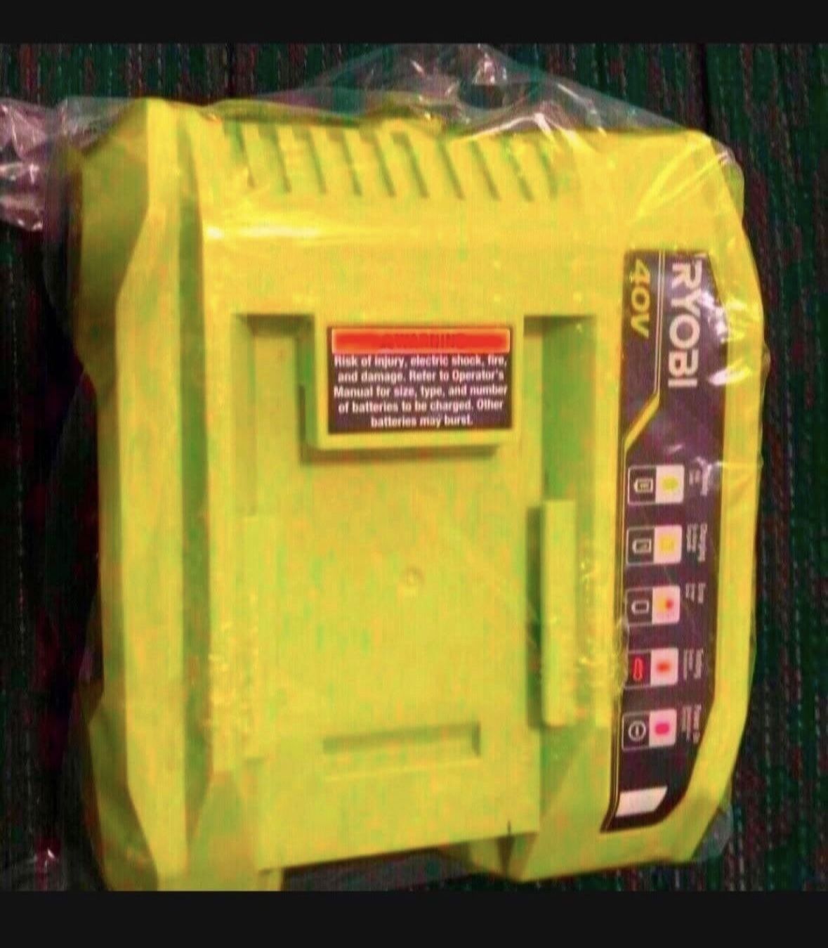 Ryobi Fast charger 40v