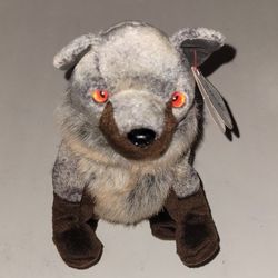 Ty Beenie Babies Howl The Wolf 2000 