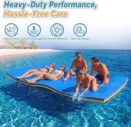 Pad Floating Mat, 10/ FT Floating Mat for Lake, Pool Float for Water Recreation, Floating Water Mat, 3-Layer Tear-Resistant XPE Foam for Boat, Beach, 
