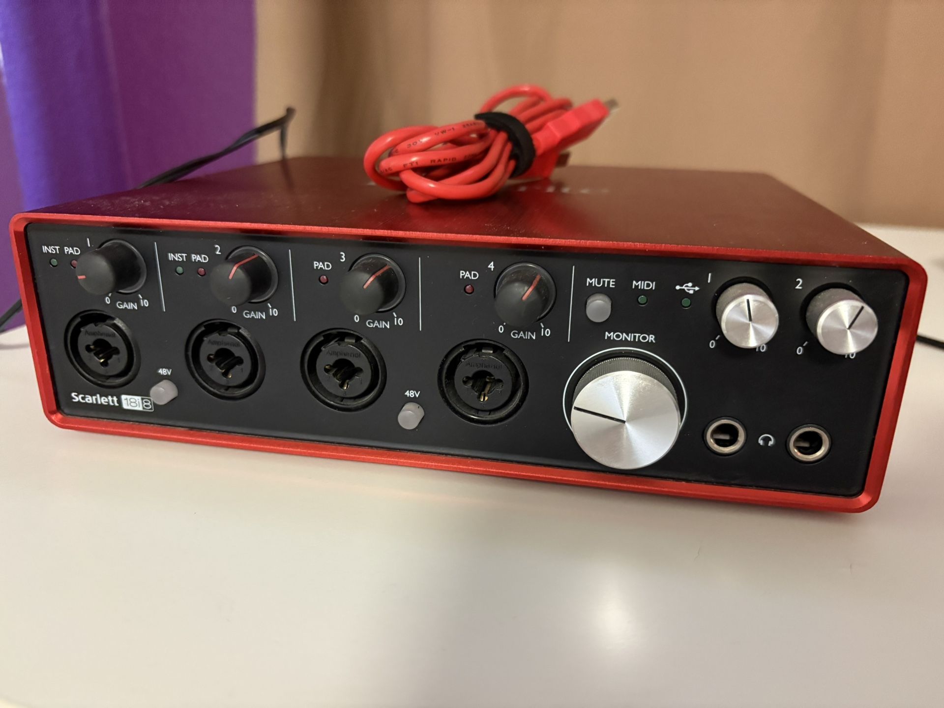 Focusrite Scarlett 18i8 (2nd Gen) USB Audio Interface