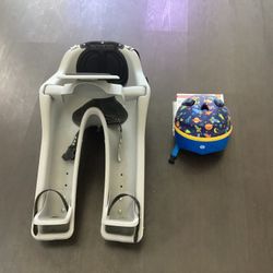 Child’s Bike Seat & Helmet