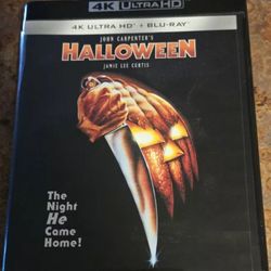 Halloween 4K & Blu Ray