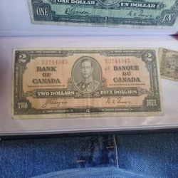 1937 $2 Banknote 