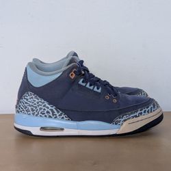Nike Air Jordan 3 Retro Purple Dust Sneakers 441140-506 Size 5.5Y Or Women's Size 7