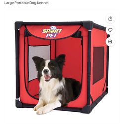 Large Portable Dog Kennel