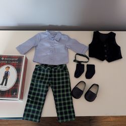 American Girl Doll x Janie and Jack Tartan Plaid Outfit 