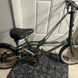 Antique fold up bike