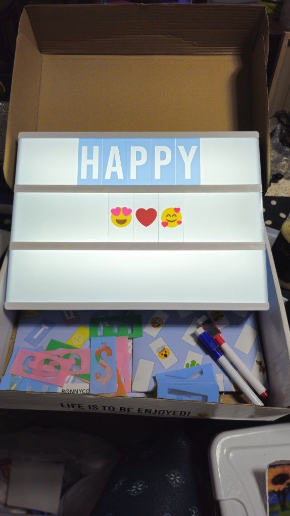 BONNYCO BLUE LIGHT BOX