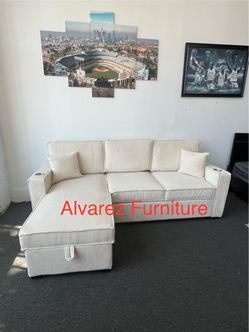 Sectional sleeper with storage