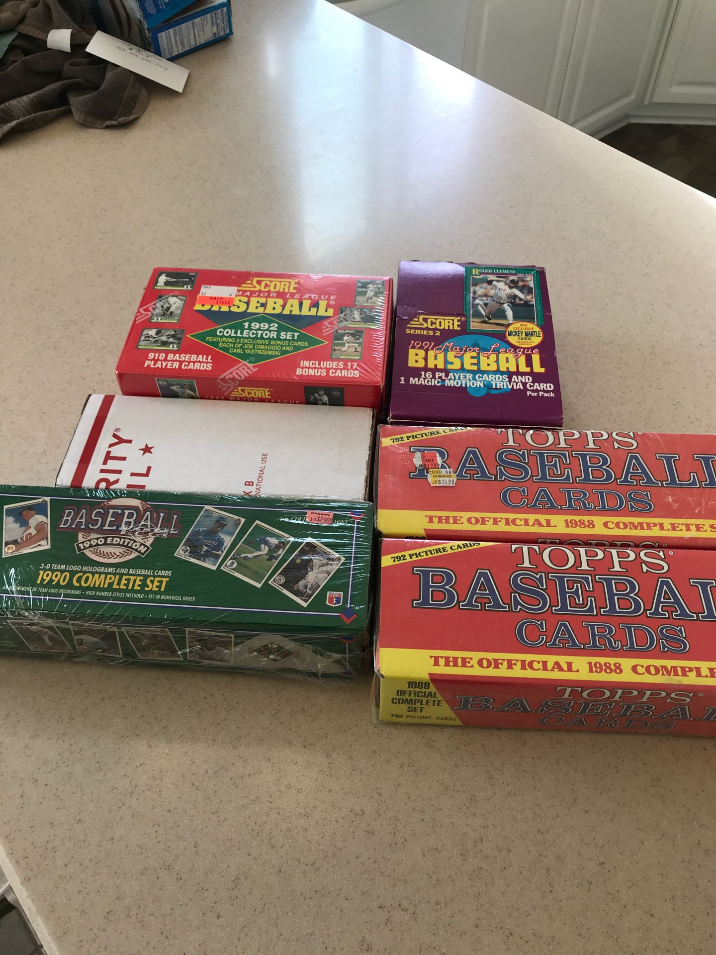 Vintage - Wax Era Unopened Baseball Card Box’s OBO/Accepting Barter