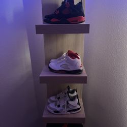 Air Jordan 4s Red Thunder/Fire Red 5s/jordan 4 