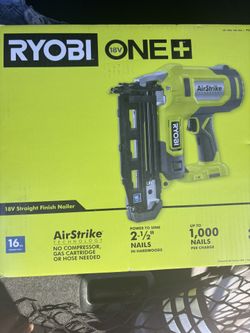 Ryobi Nailer.