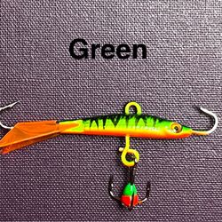 Green Jigging Minnow