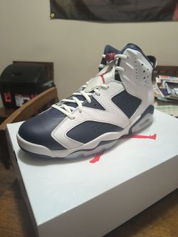 Never Worned Air Jordan 6 Retro Olympics !!!
