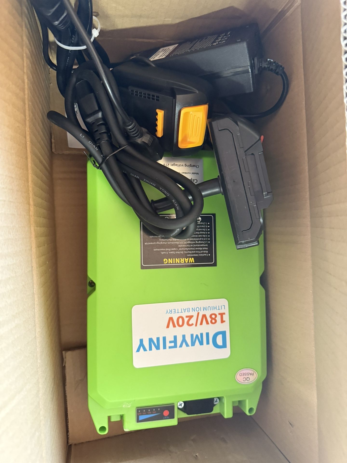 High Capacity 20V 15Ah-40Ah Max Rechargeable Battery, Compatible with DEWALT and 18V Makita