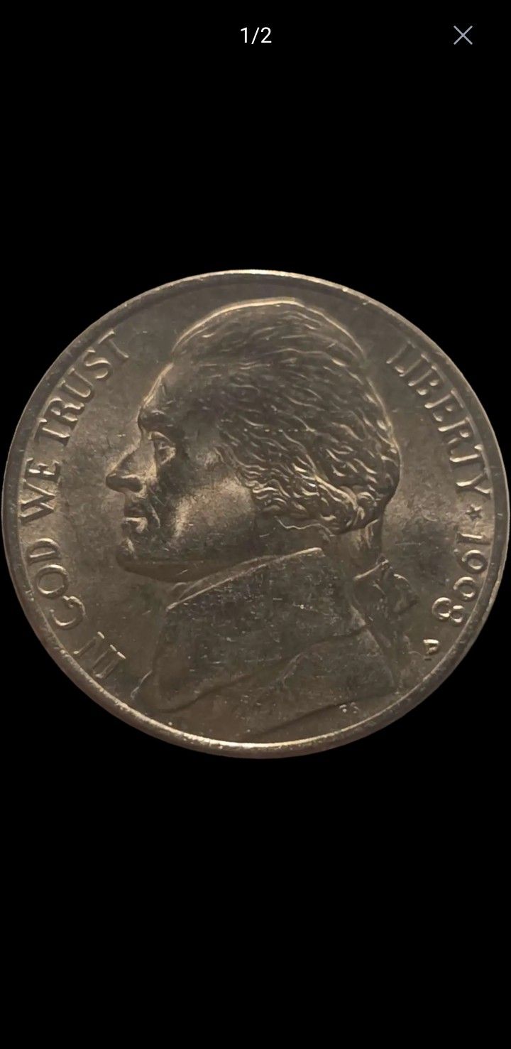 1998 P MINT NICKEL MS 64