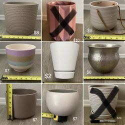 Plant Pots Planters Various Sizes Unique Modern planter flower pot outdoor planter patio planter garden pot indoor/outdoor