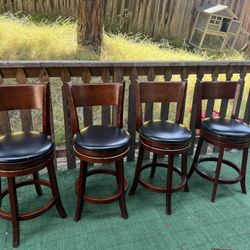 Set Of 4 Bar Stools
