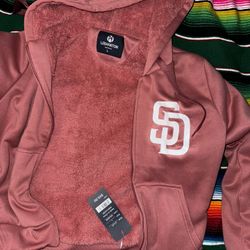 Woman’s Pink Zip Up 