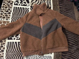 Brown Fleece Jacket
