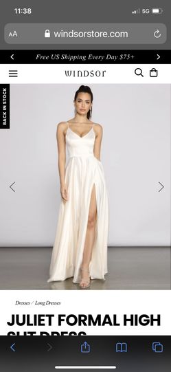 Ivory Dress Size 3