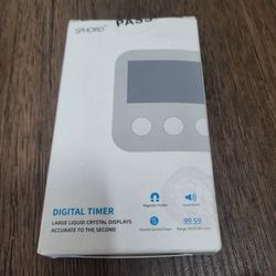 Digital Timer, Large Liquid Crystal Displays