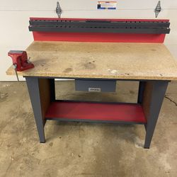 Work Bench With Wilton Vise