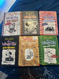 Diary of A Wimpy Kid book lot