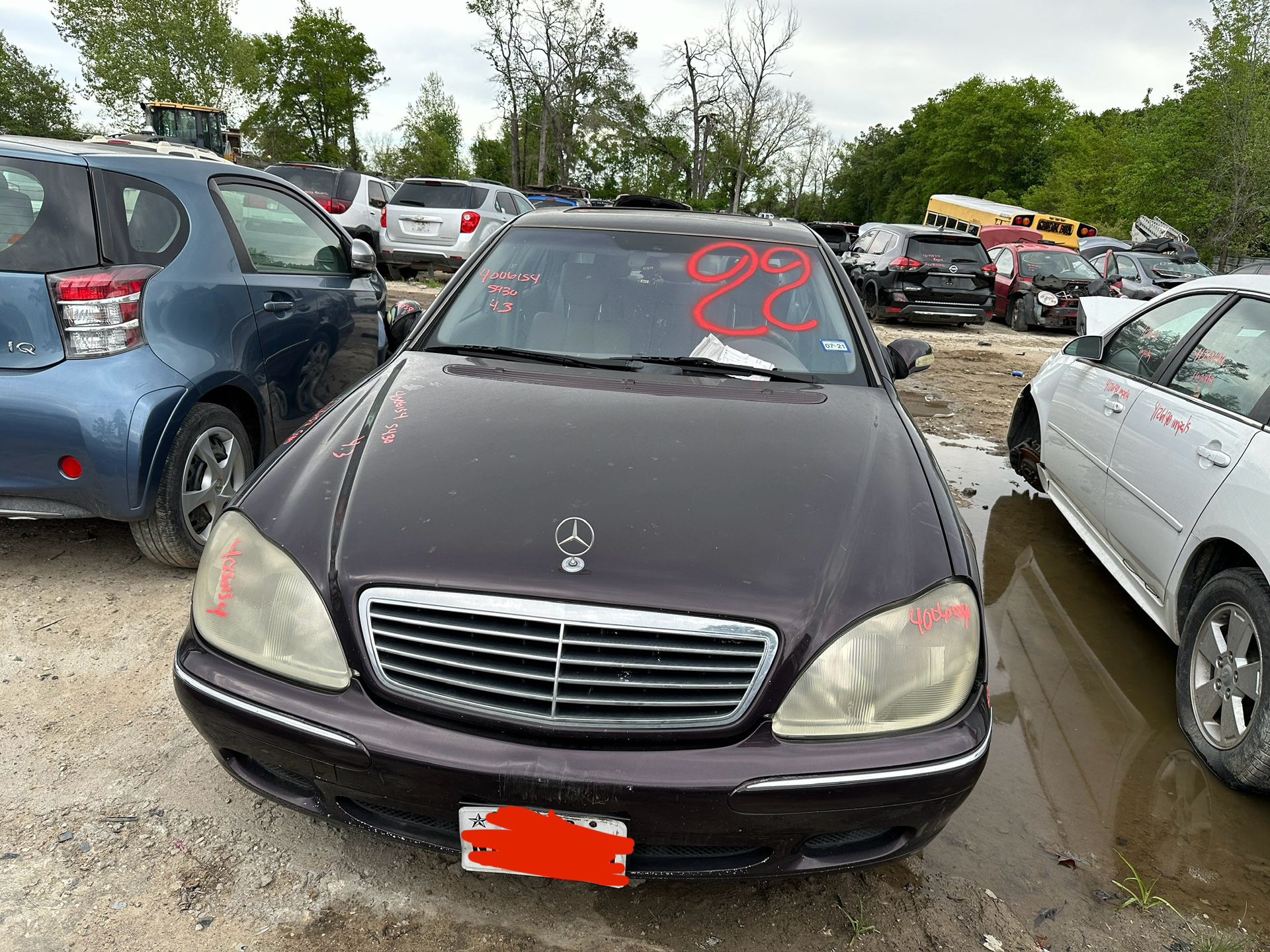 For Parts 2000 Mercedes-Benz S430 4.3 Engine 