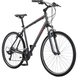 Schwinn men's fremont online hybrid bike