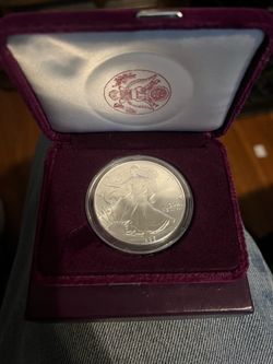 1986 American Silver Eagle coin