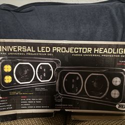 TRUX Accessories Universal Passenger's Side LED Projector Headlight TLED-H103