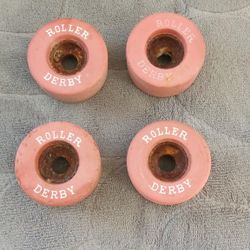 Wheels Vintage Skateboard Roller Derby USED 4pc
