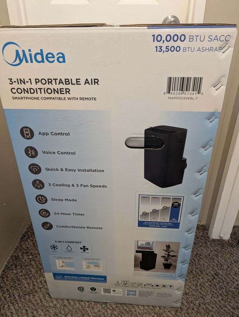 Midea Portable AC unit
