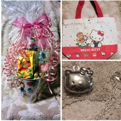Hello Kitty Easter Basket ( New) 