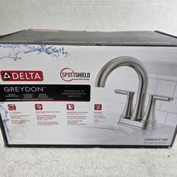 Delta Greydon 2-Handle 4" Centerset Bathroom Faucet Brand New (Price Is Firm)