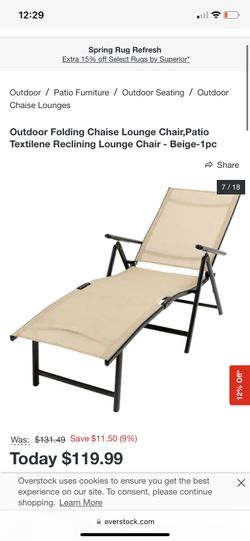 Foldable Lawn Chair