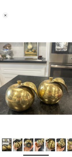 Solid brass Apples