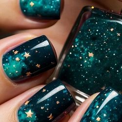 24 PCS PRESSED ON NAILS 