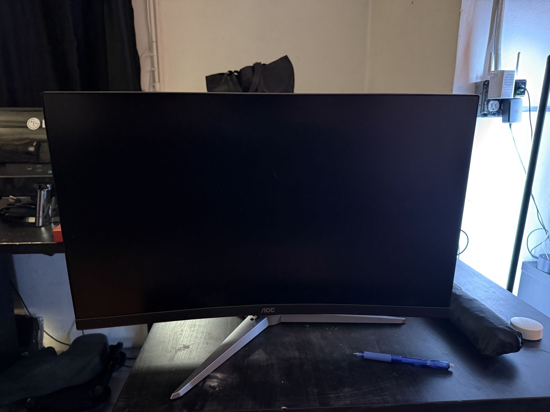 AOC C27G2 27" Curved Frameless Ultra-Fast Gaming Monitor