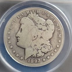 1893 S Morgan Dollar
