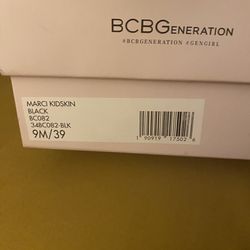 New BCBG Black Heels 